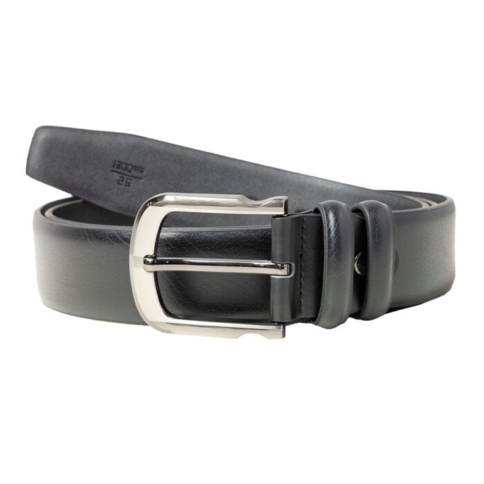 Black Leather Belt - Image 2