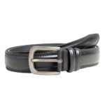 Black Leather Belt - Image 4