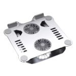 Metallic Laptop/ Tablet Stand with Fans - Image 2