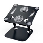 Metallic Laptop/ Tablet Stand with Fans